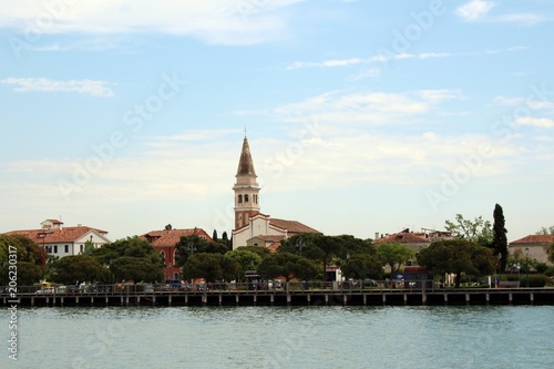 Kleiner Ort in der Lagune von Venedig.