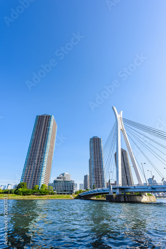 高層マンション High-rise condominium in Tokyo