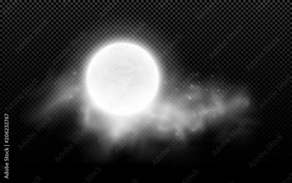 Glowing Moon PNG Transparent Images Free Download, Vector Files