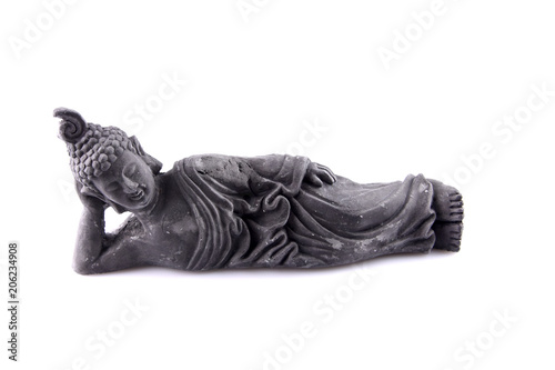 Buddha isolated on white background photo