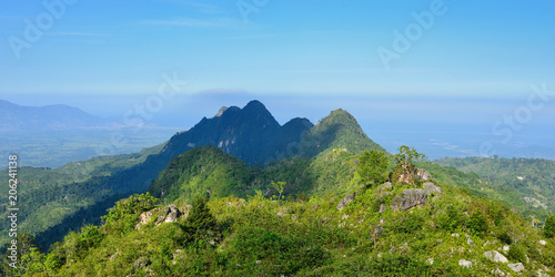 Fotografija view from Citadelle Laferrière - Mountain Fortress In Haiti.
