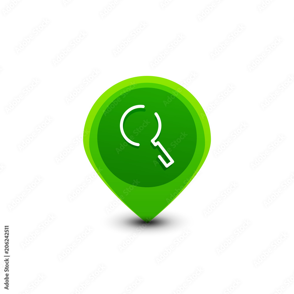 Search magnifyier web button, magnify icon. Modern magnifying glass sign, web site design or mobile app Search magnifyier web button, magnify icon. Modern magnifying glass sign, web site design or mobile app