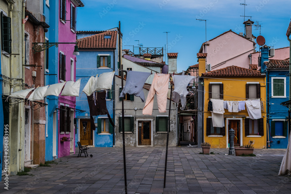 Fototapeta premium Burano, Venedig, Italien