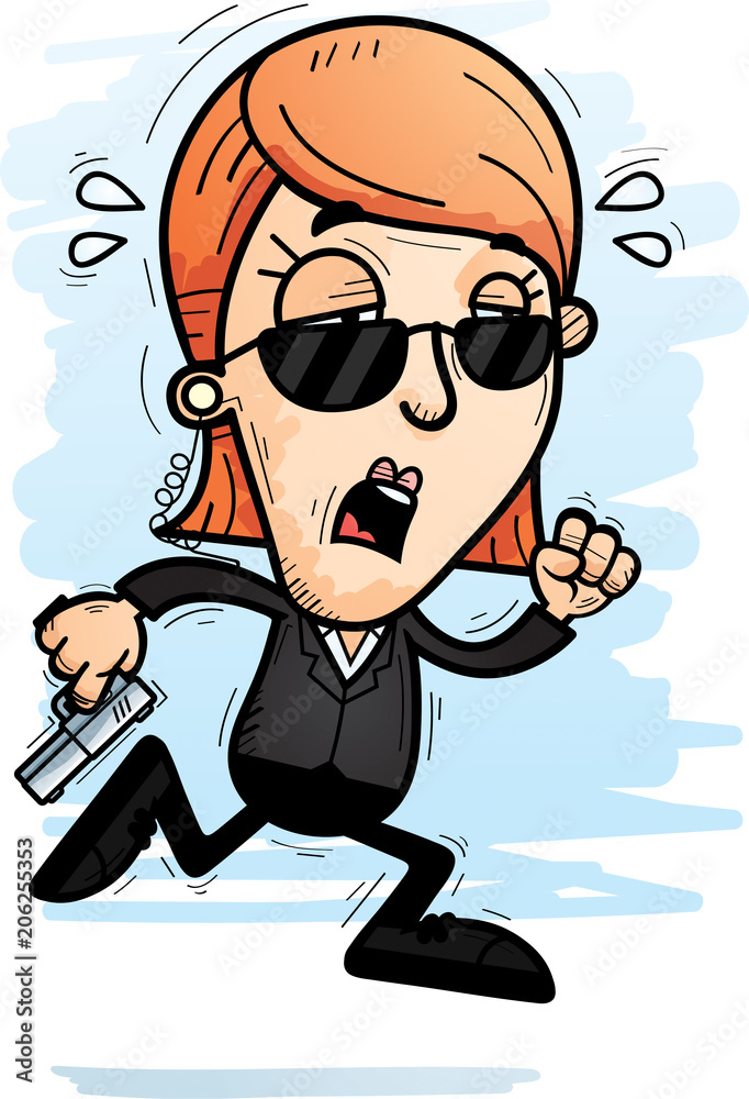 Exhausted Cartoon Agent