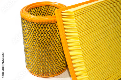 filter into the air cleaner