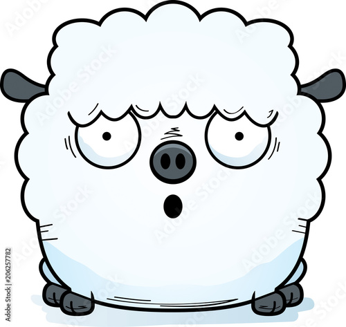 Surprised Little Lamb