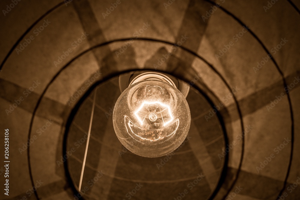 Obraz premium żarówka żarowa