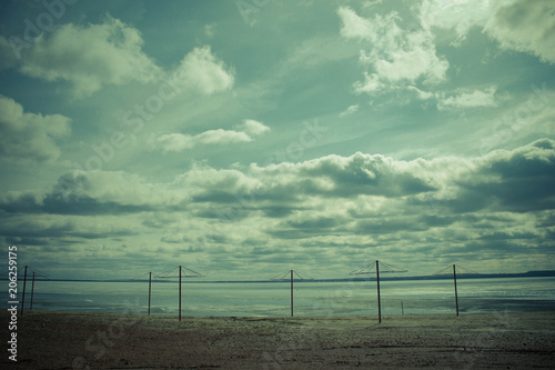 Empty beach