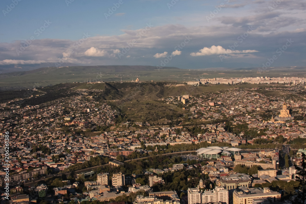 view of tbilisi georgia