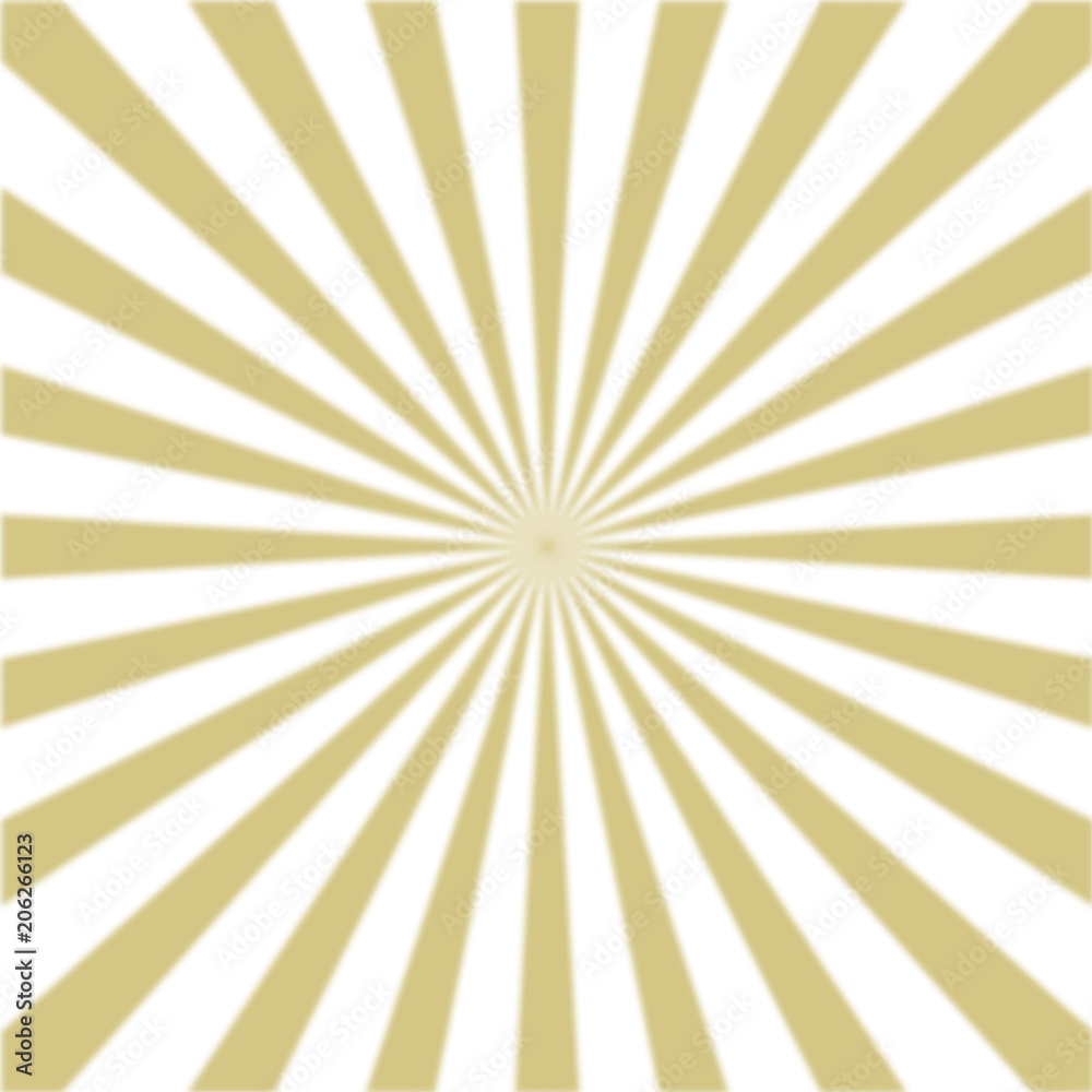 Abstract blurred light yellow sun rays background. Vector Abstract blurred light yellow sun rays background. Vector