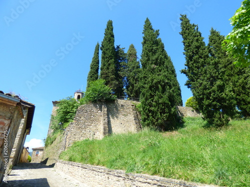 Mieras /Mieres, pueblo de la provincia de Gerona (Cataluña,España) ubicado en la comarca de la Garrocha. Pertenece al Parque Natural de la Zona Volcánica de la Garrocha photo