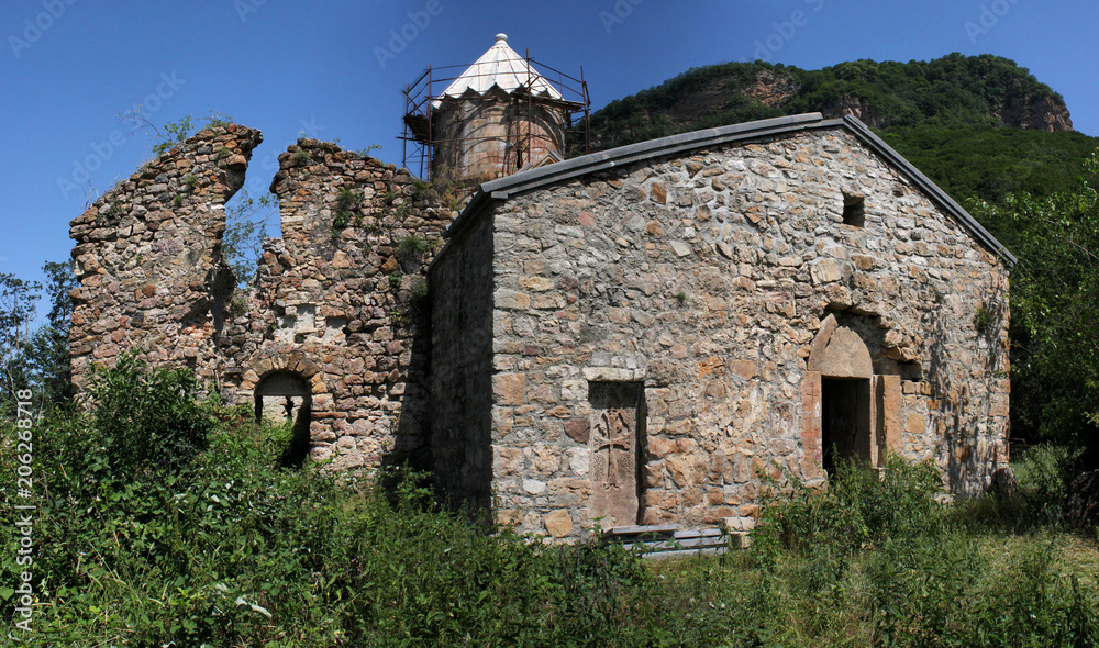 Gtichavank monastery in Nagorno-Karabakh 