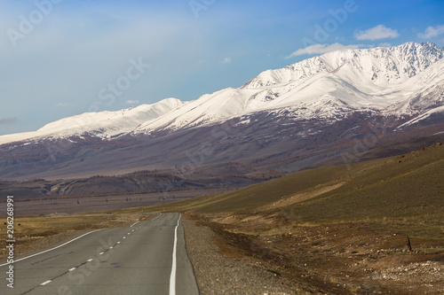 Chuya highway or Chuysky Trakt of Altai Republic, Russia.