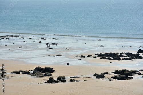 Une des plages de Lannion en Bretagne