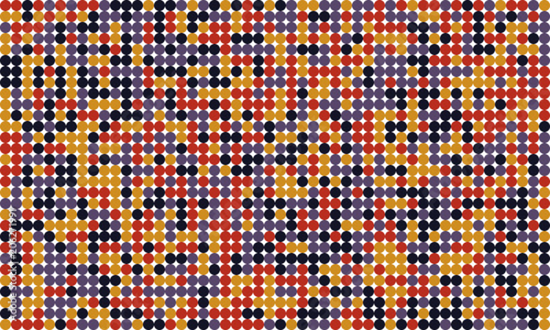 Red, Yellow, and Purple Dots