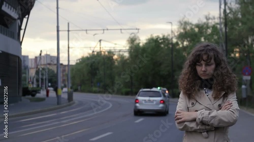 Lonely Young Woman 