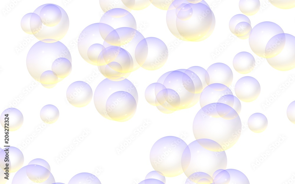 Light pastel colored background purple bubbles. Wallpaper, texture with  bubbles. Stock Illustration | Adobe Stock