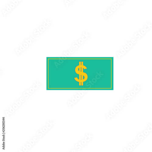 dolar vector icon for app and website