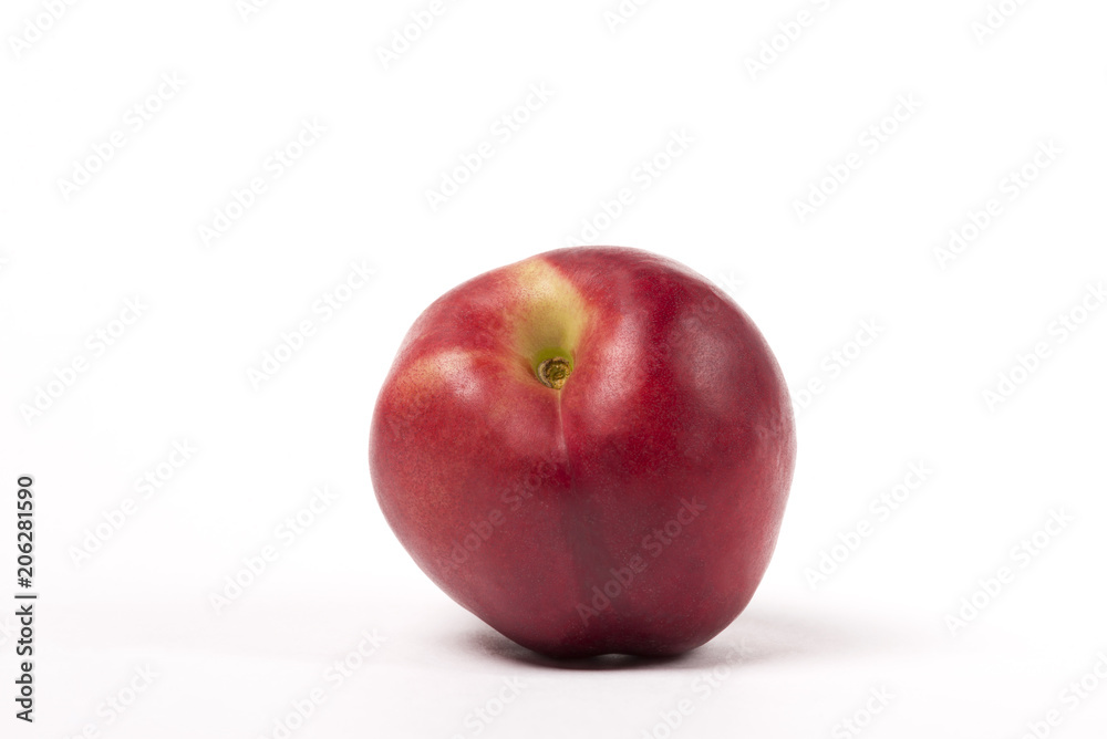 Beautiful peach isolated on white background Beautiful peach isolated on white background