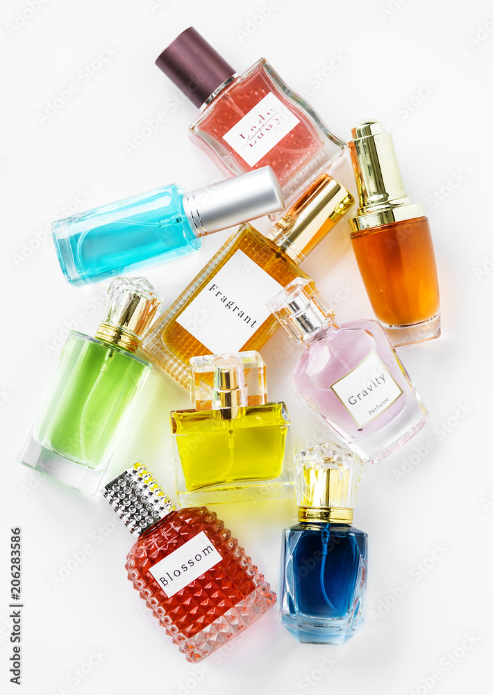 Collection of small perfume bottles Collection of small perfume bottles