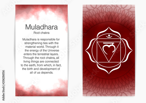 First, root chakra - Muladhara. 