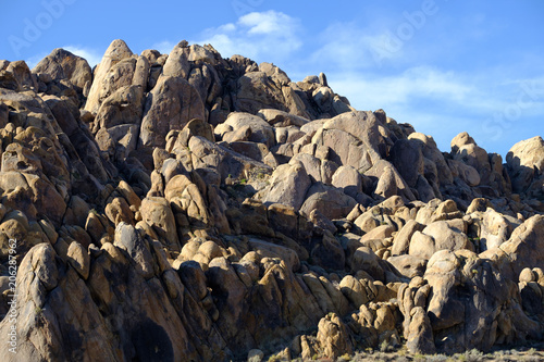 Huge pile of rocks and boulders composed of weathered granite over millions of years © Jorge Moro