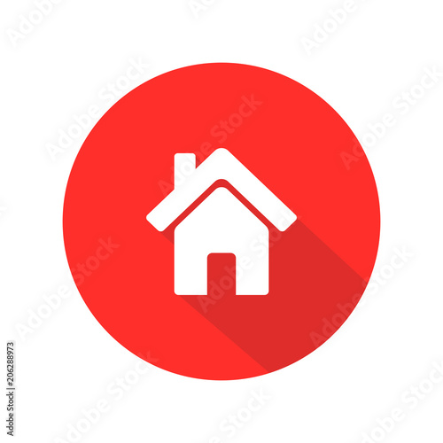 home button icon vector