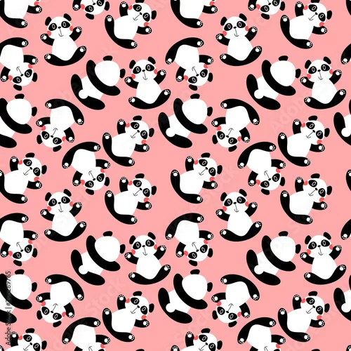 Tapety Wzór ładny panda