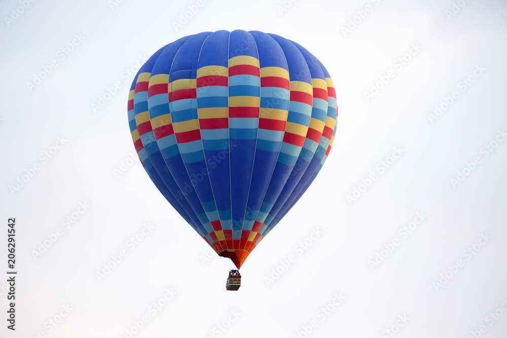 Fototapeta premium Passenger balloon flying in the sky Cappadocia