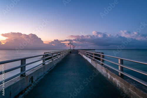 Edward B. Knight Pier at Dawn