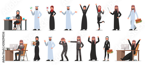 set of businessman character poses no 13