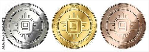  GINcoin (GIN) coin set.