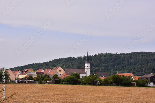 View of Cultivated Field in the countryside photo