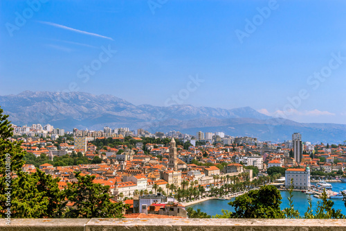 View of Split old town, Croatia