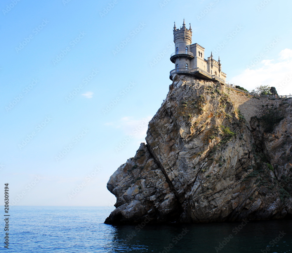 Crimea, castle swallow nest