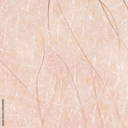 Human skin as an abstract background