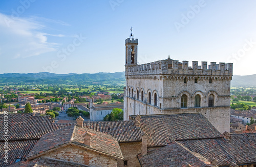 Quadro su tela The art and tradition of the minor countries of Umbria region