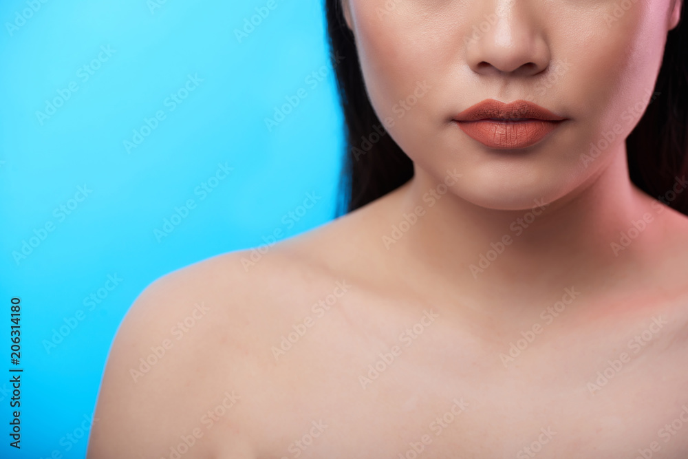 Obraz premium Beauty and lips