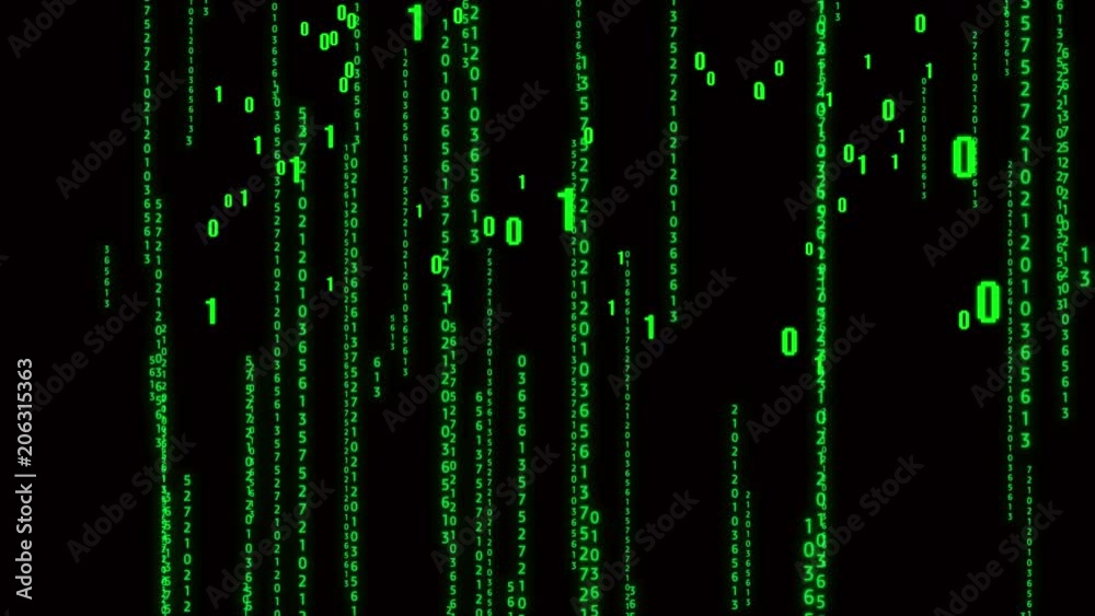 4k The Matrix style binary code,falling number,Seamless loop.abstract future tech background.data digital display. 4k The Matrix style binary code,falling number,Seamless loop.abstract future tech background.data digital display.