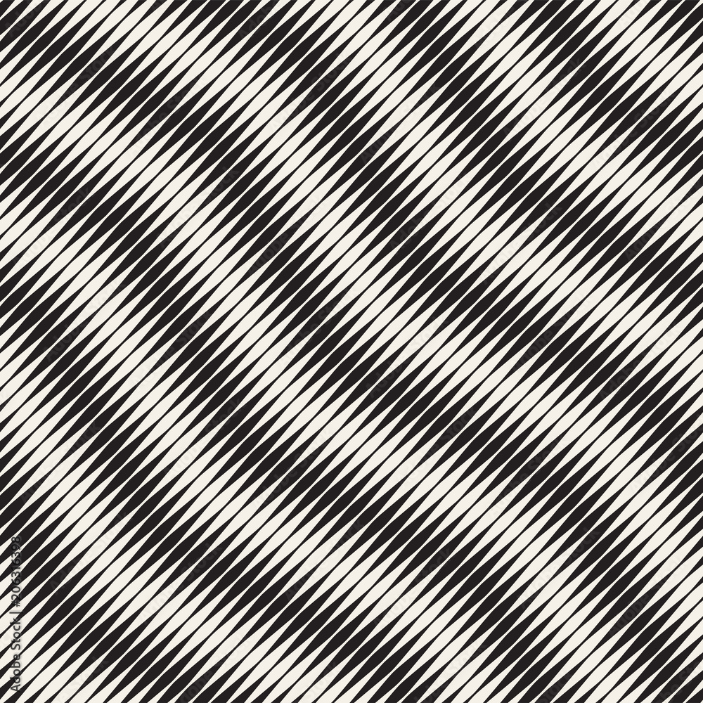 Wavy stripes vector seamless pattern. Retro wavy engraving texture. Geometric lines design. Wavy stripes vector seamless pattern. Retro wavy engraving texture. Geometric lines design.
