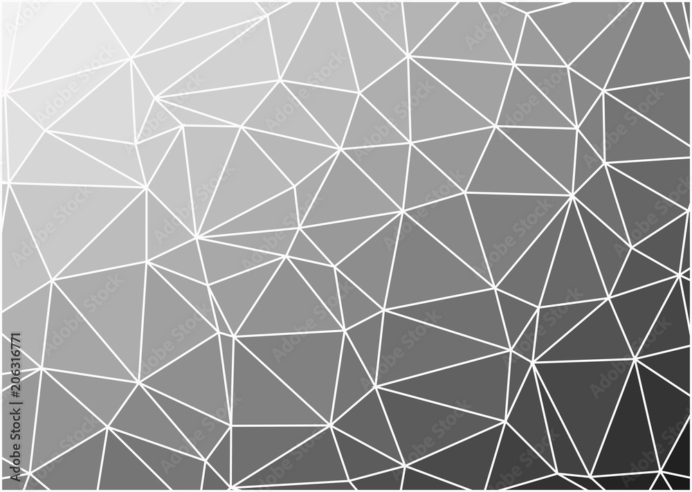 Polygon Gray background Abstract Polygon Gray background Abstract