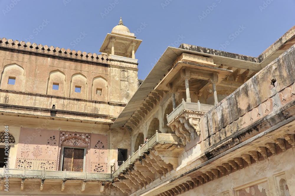 Fort Amber, Amber, nahe Jaipur, Rajasthan, Nordindien, Asien