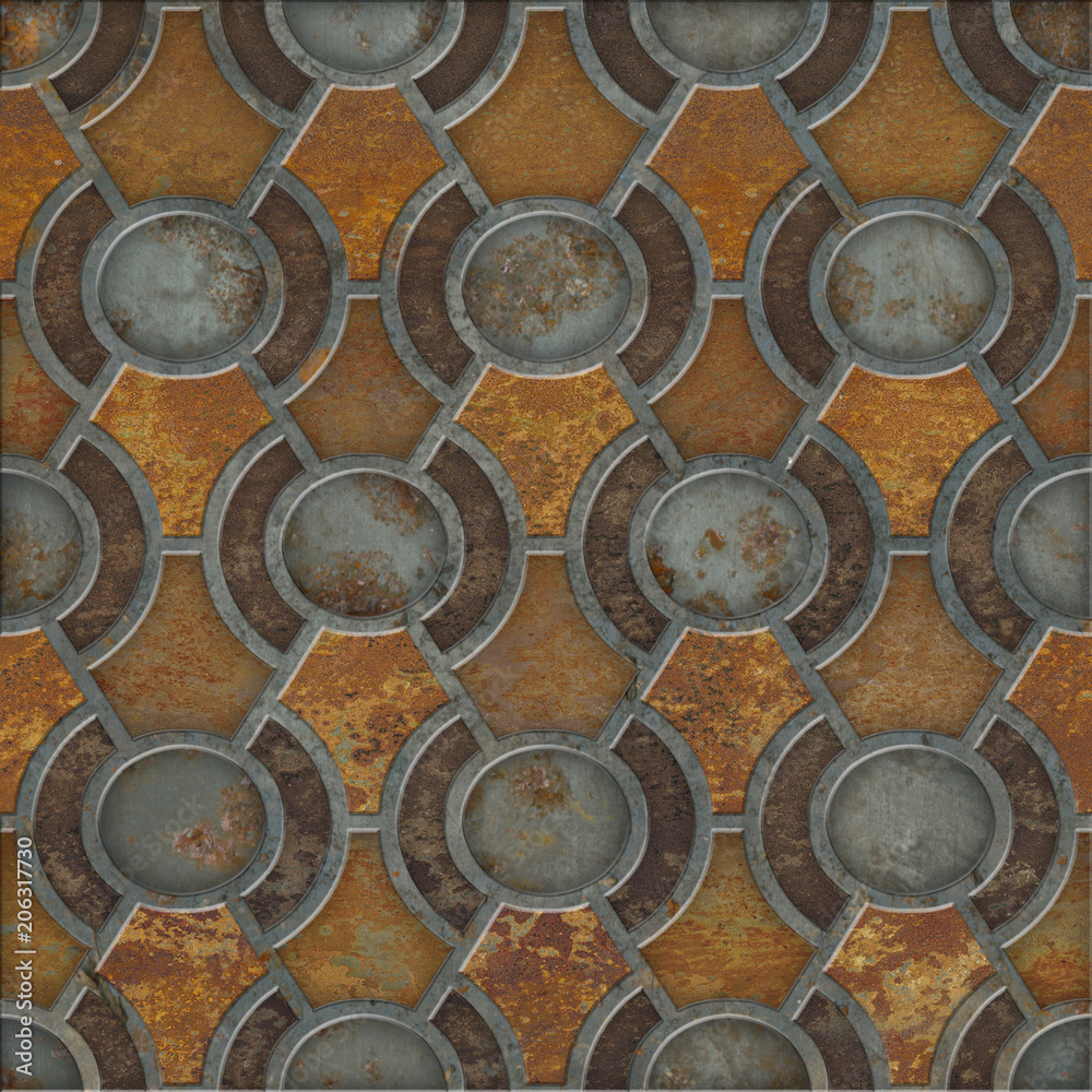Fototapeta premium Pattern_ wall textures