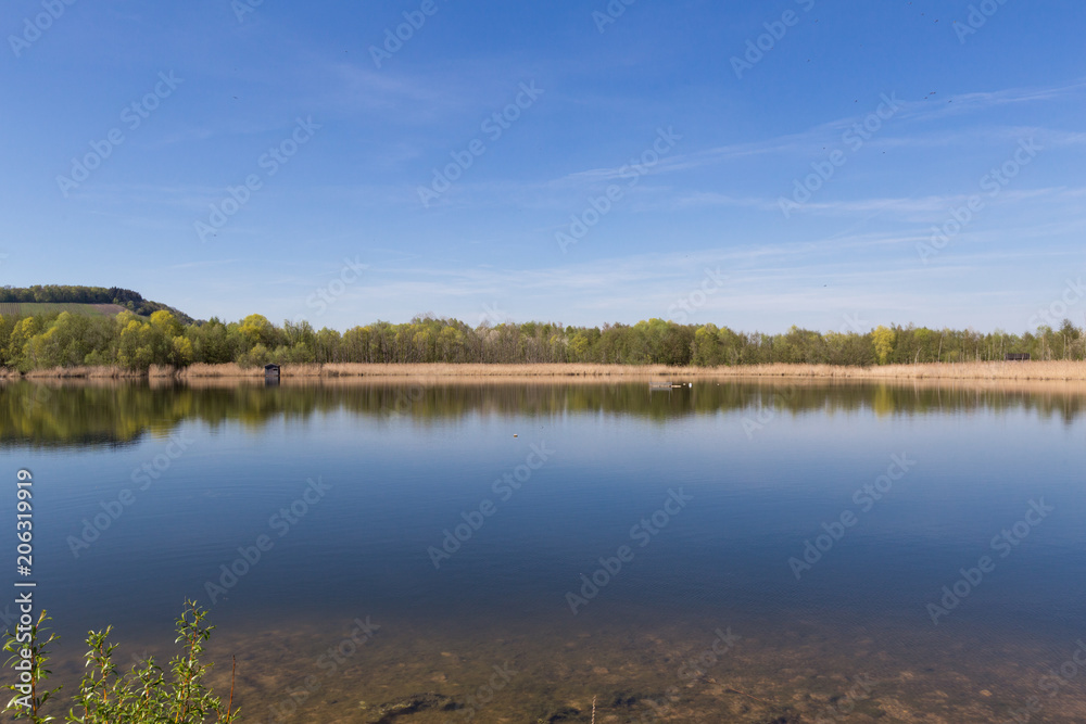 quarry lake  in Remerschen