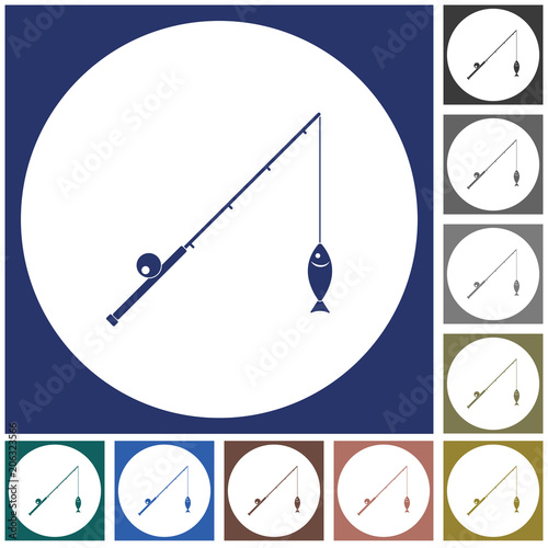 Fishing rod icon