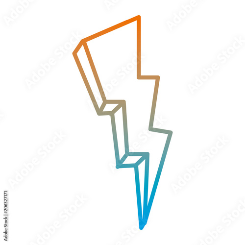 degraded line nature thunder weather electric voltage