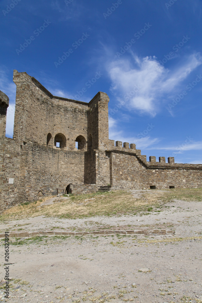 Ancient medieval fortress