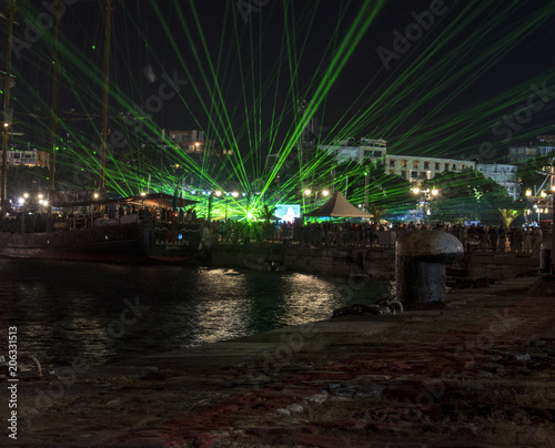 Foto Holiday feast on the occasion of the Day of Varna (the sea capital of Bulgaria) - an official holiday on August 15th
