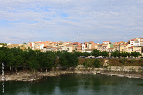 village of Flix, Ribera de Ebro, Tarragona province, Catalonia,Spain