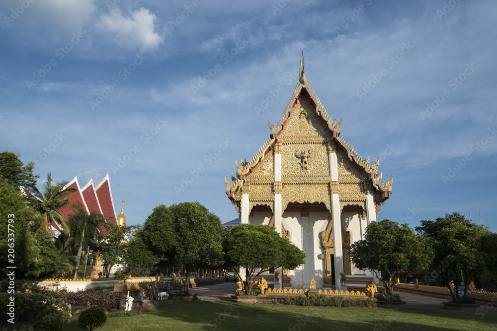 THAILAND ISAN SURIN WAT BURAPHARAM TEMPLE